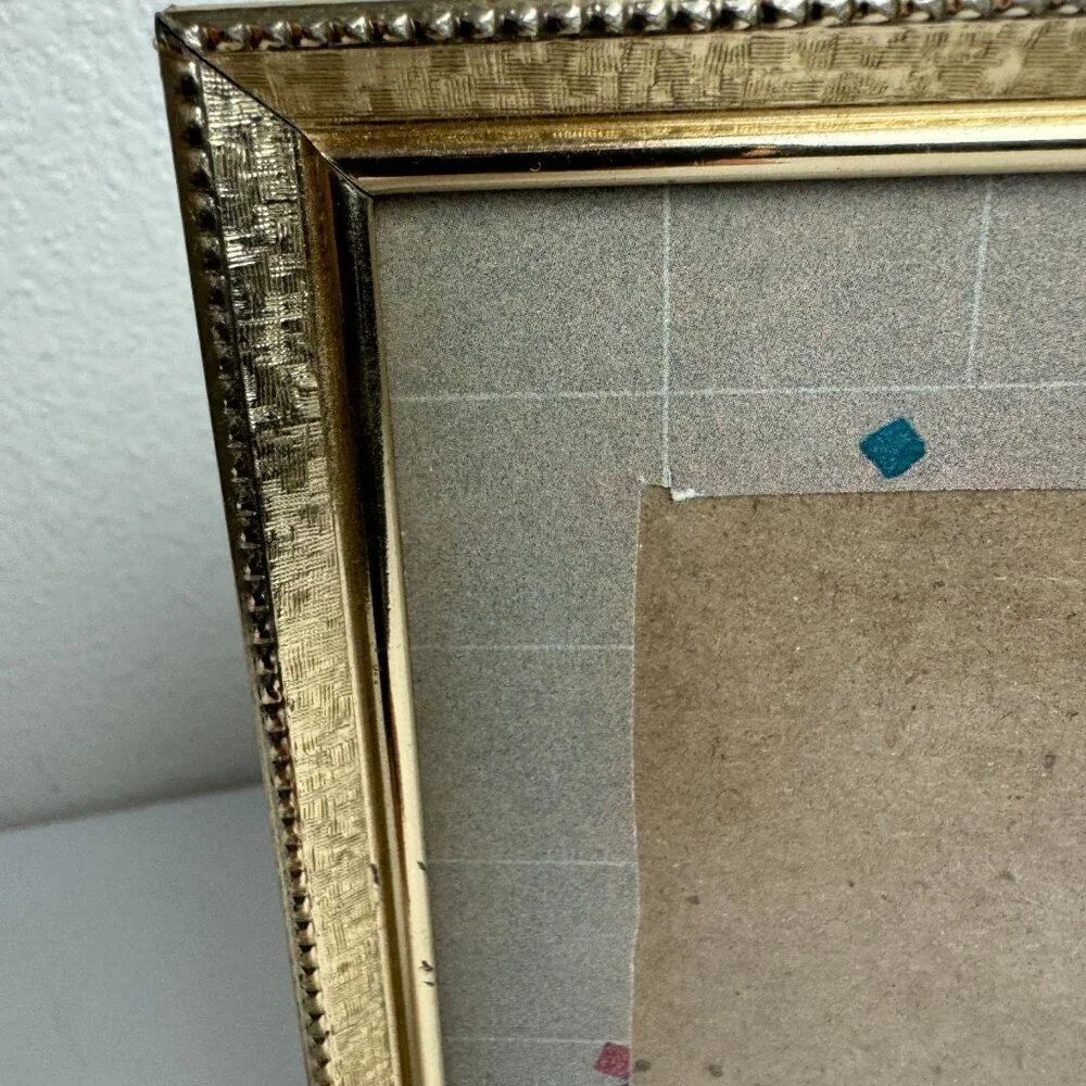 Vintage Gold Engraving Picture Frame 5